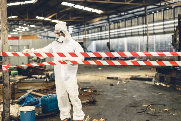Professional Biohazard technician working in Kenilworth, IL
